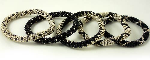 Silver/Black